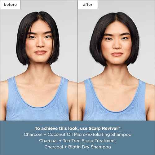 Briogeo Scalp Revival Charcoal + Biotin Dry Shampoo, Clarifying Shampoo Scalp Cleanser for Dry Scalp & Itchy Scalp, Featuring Tea Tree Oil for Hair, Vegan, Cruelty-Free, 1.7 oz