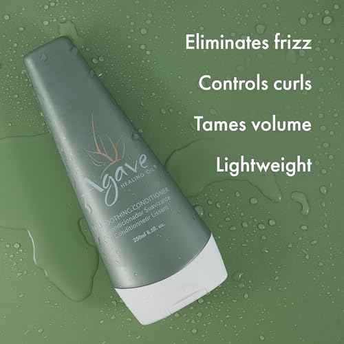 Agave Smoothing Conditioner Lightweight Moisture Infusion & Frizz Control, Sulfate-Free, Color-Safe