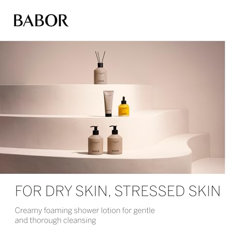 BABOR Soul & Body Wash, Nourishing Body Wash with Provitamin B5 & Glycerin for Silky-Soft, Hydrated Skin & Balanced Complexion, 8.45 fl oz