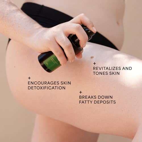 WILDLING Aura Rose Pepper Toning Body Oil I Hydrate, Smooth, Tone+Tights Skin w/ Wild Rose Pepper, Mastic+Organic Helichrysum I Cellulite Smoothing,Lymphatic Drainage and Blood Circulation Improvement