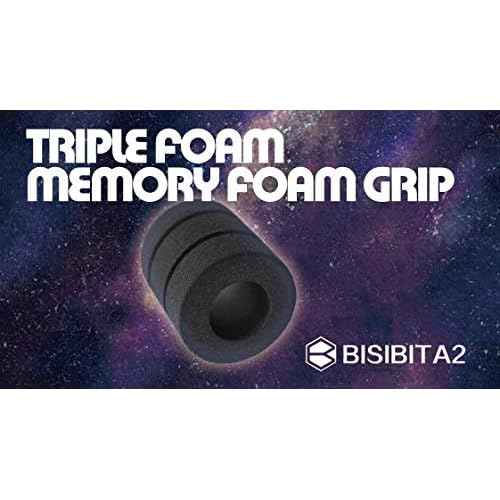 Tattoo Triple Foam Grip Cover, Compatible with Any 1-inch Tube, 1.85 Inch, 20 pcs Black