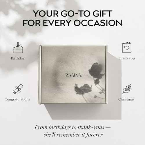 ZAAINA Spa Gift Basket for Women - Natural Self Care Kit, Handmade Soaps, Face Mist, Serum - Deluxe Set