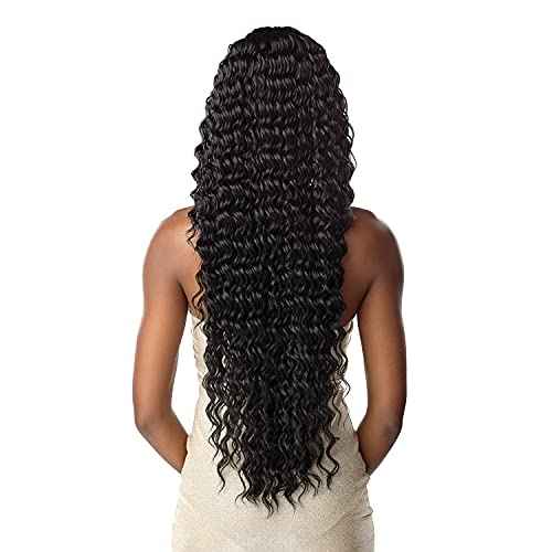 Sensationnel Butta Lace Wigs - Unit 15 Extra Wide 5 Inch Deep Parting Synthetic Preplucked Hairline Glueless Lacefront (BALAYAGEHAZELNUT)