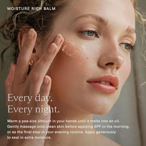 Oak Essentials Moisture Rich Balm | Nourishing Face Balm with Sea Buckthorn & Borage Seed Oil to Help Support Collagen and Deep Hydration, 1.4 Oz