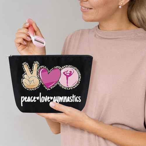 Gymnastics Bag for Girls Cosmetic Bags for Women Sister Friends Small Makeup Gymnastic Gifts Stuff
