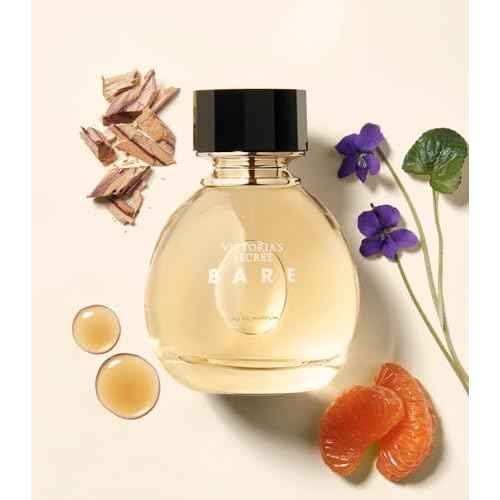 Victoria's Secret Bare Eau de Parfum, Notes of Australian Sandalwood, Mandarin Madagascar & Egyptian Violet, Perfumes for Women (1.7 oz)