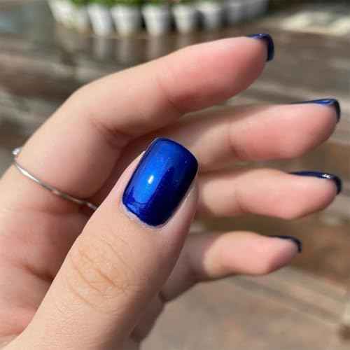 6 Colors Nail Polish, 12ml¡¿6 Quick Dry Nail Lacquer, Super Lustrous Nail Enamel Polish, Shimmer Iridescent Ultrachrome Nail Art Varnish, 0.41 fl oz