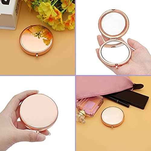 Religious Gift Inspirational Gift for Women Girls Daughter Christian Gifts Bible Verse Baptism Gifts for Goddaughter Compact Pocket Makeup Mirror Graduation Christmas Birthday Gift