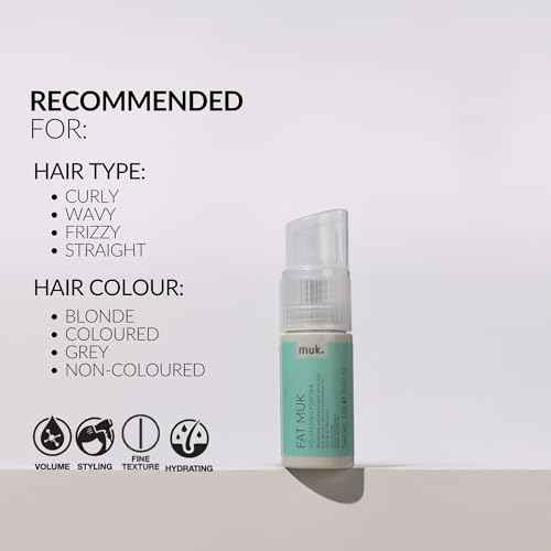 MUK. FAT Volumizing Hair Powder - Weightless, Translucent Root Lifting Styling Product for All Hair Types - Adds Volume & Texture - 20g