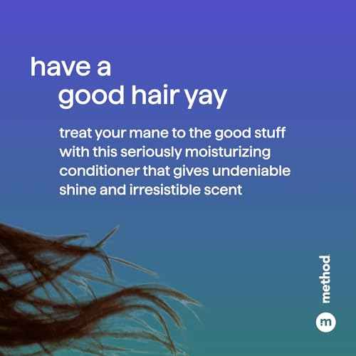 Method Moisturizing Conditioner, Simply Nourish with Shea Butter, Coconut, and Rice Milk Scent Notes, Paraben and Sulfate Free, 13.5 oz (Pack of 1)