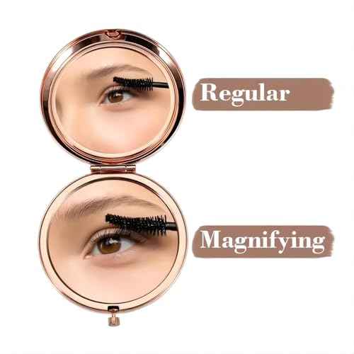 Soulpetals Granddaughter Gifts from Grandma,Granddaughter Gifts, Birthday Gifts for Granddaughter,to My Granddaughter Makeup Compact Mirror