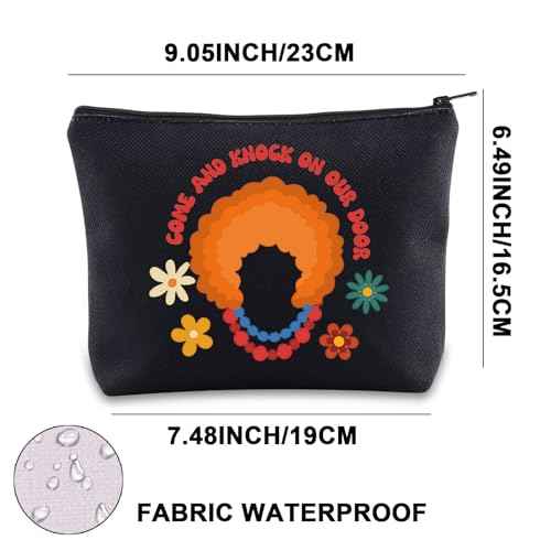 JNIAP Mrs.Roper Makeup Bag Mr Roper And Mrs Ropers Gifts Sitcom Inspired Zipper Bag(COME AND mb)
