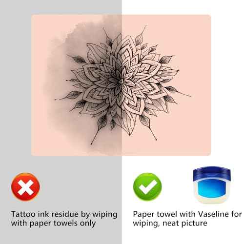 Tattoo Practice Skin 10pcs Kit 3mm Thick Fake Skin Double Sides Blank Silicone Practice Skin Tattooing 11.7 * 7.8 Inch Soft for Beginners Artists