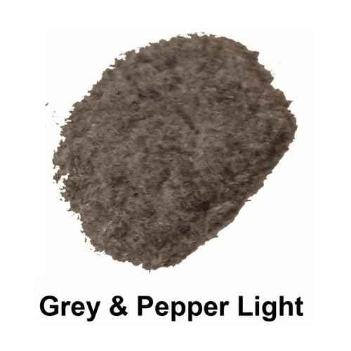 Finally Hair Keratin Hair Building Fibers for Hair Thickening Fiber Hair Loss Concealer. (Light Grey & Pepper)