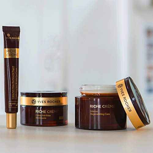 Yves Rocher Eye Cream Riche Cr?me Comforting Anti-wrinkle with precious oils, for Mature Skin + Dry skin, 14 ml tube
