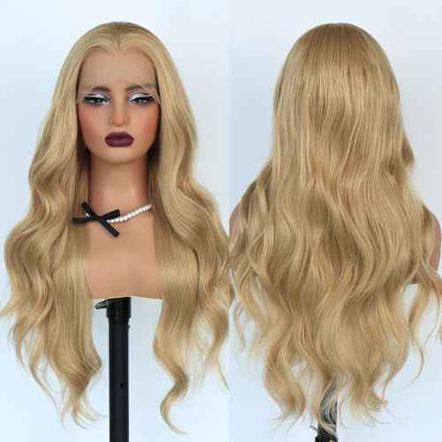 KRN 613 Blonde Lace Closure, 0.11mm Ultra-thin Invisible Skinlike 5x5 HD Closure 12A Grade Easy to Dyed Straight Virgin Human Hair 18 Inch