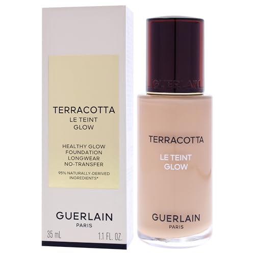 Terracotta Le Teint Glow Healthy Glow Foundation - 3.5N Neutral by Guerlain for Women - 1.1 oz Foundation