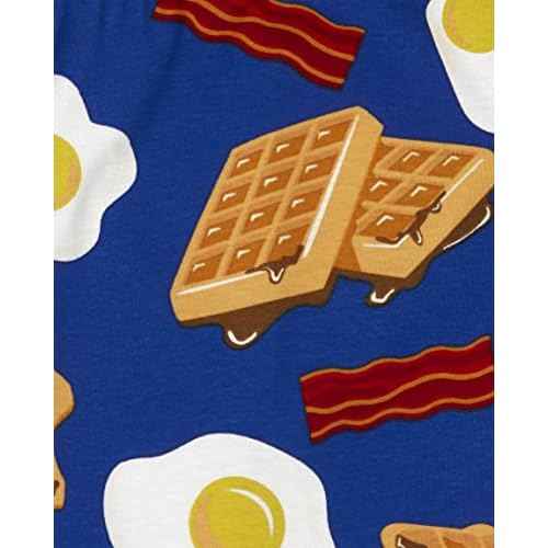 The Children's Place Boys' 100% Cotton Long Sleeve Top and Pants,2 Piece Pajama Set