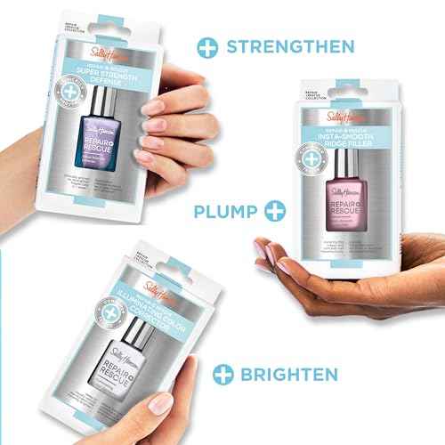 Sally Hansen Nail Treatment Repair + Rescue Super Strength Defense | Nail Strengthener | Fortifies Weak Nails & Delivers Stronger Nails in 1 Week