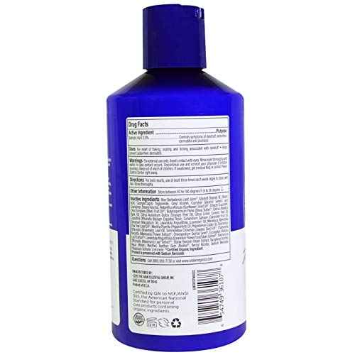 Avalon Organics Anti-Dandruff Shampoo and Anti-Dandruff Conditioner Bundle With 2% Salicylic Acid, Aloe Vera, Tea Tree, Chamomille and Essential Oils, 14 fl. oz. each