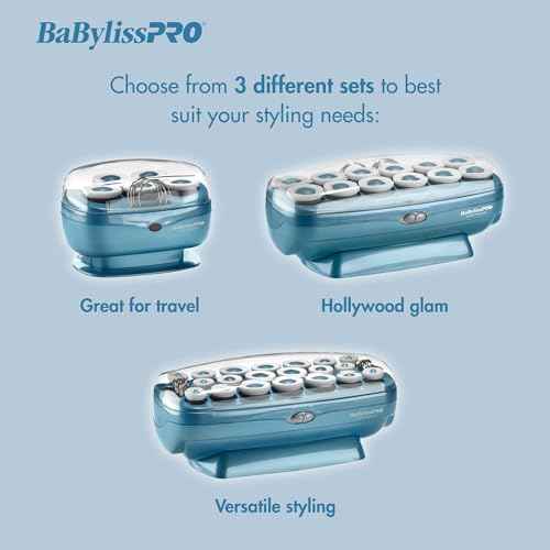 Nano Titanium Professional Hot Rollers For All Hair Lengths