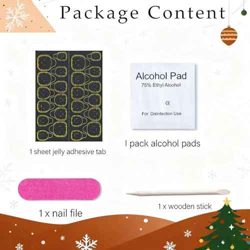 24Pcs Christmas Almond Press on Nails Medium Fake Nails with Gingerbread Doll Snowflake Cane Pearl Design Bow French Tip False Nails Xmas Almond Nails Press ons Artificial Glue on Nail for Women