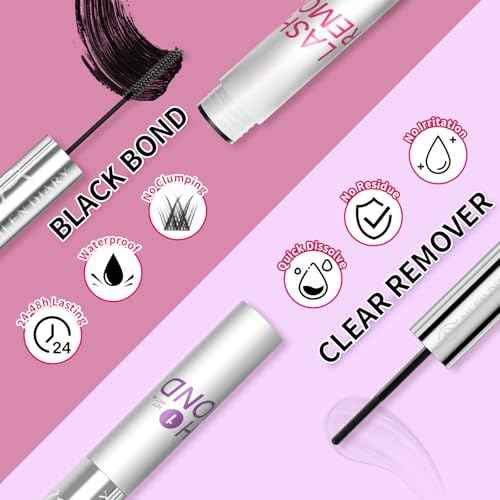 Mlen Diary Lash Clusters Natural with Remover, 114 Pcs Wispy DIY Eyelash Extensions Kit, Handmade Lightweight Compact Design,Gift for Beauty Lovers, C Curl