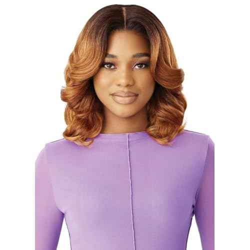 Outre Lace Front Wig - Perfect Hair Line 13X4 - Swoop Series - Swoop 11 (SANDY BLONDE)
