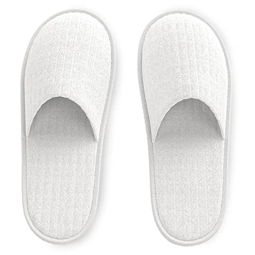 Maeline Spa Slippers, Non Slip Disposable Wholesale Bulk Hotel Slippers for Guests, Multi Color Reusable House Slippers, Indoor, Bathroom, Bedroom, Travel Slippers for Women, Men, Unisex
