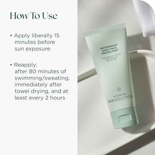 Antioxidant Daily Face Protectant - Broad-Spectrum SPF 33 Sunscreen - Water Resistant (80 Minutes) - Cruelty Free - Made in the USA - 2 oz