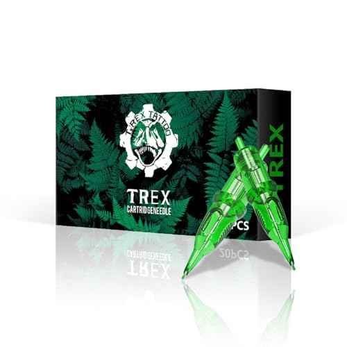 U-REX Tattoo Cartridges Needles-20Pcs #08 (7RL) Round Liner Disposable Needles for Rotary Tattoo Machine Pen Gun(0807RL)