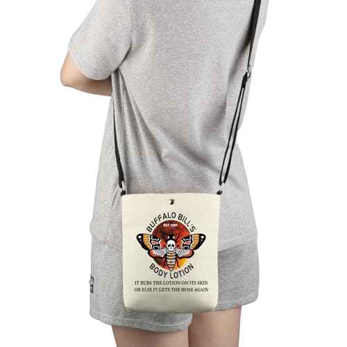 G2TUP Movie Inspired Gift H L Fan Makeup Bag Film Cosmetic Bag Horror Movie Lover Gifts Zipper Travel Bag
