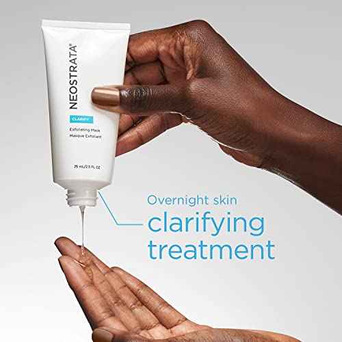 NEOSTRATA Exfoliating Mask Overnight Skin Exfoliating Treatment with NeoGlucosamine For Oily Skin Oil-Free Fragrance-Free, 2.5 fl. oz.