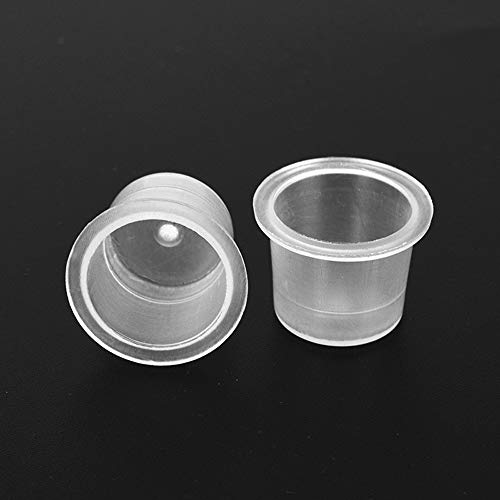 Ink Caps - 300Pcs Mixed Disposable Plastic Pigment Ink Caps Cups(Small#8,Medium#11,Large#15) ¡¦ ¡¦¡¦