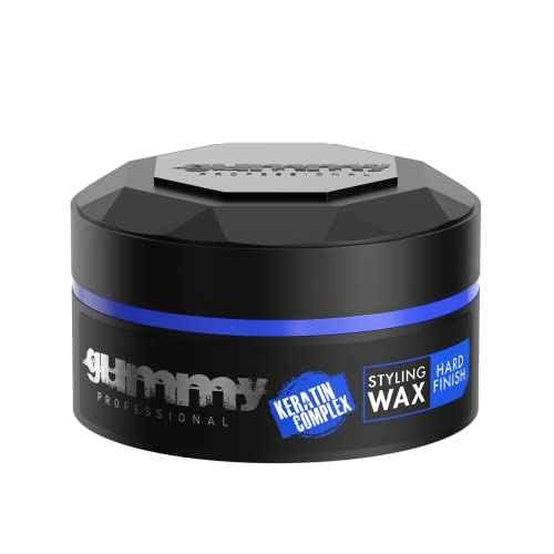 Gummy Hard Finish Hair Styling Wax 150ml - 5.07 Fl Oz (Pack of 1) Hard Finish