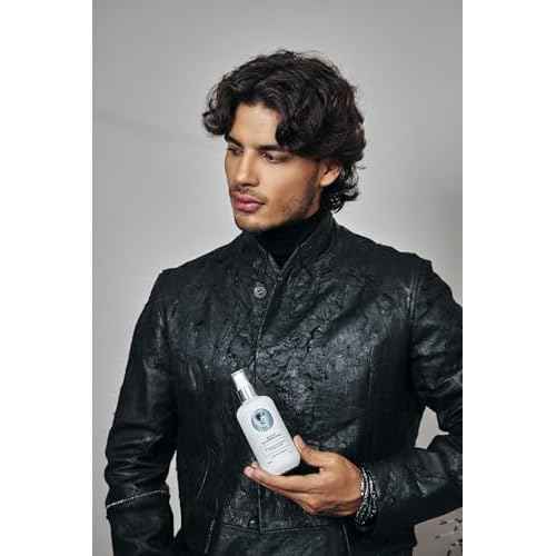 Avenue Man Sea Salt Spray for Men - Texturizing & Thickening Sea Salt Hair Spray for Men with Kelp and Brown Seaweed Extract - Paraben, Sulfate-Free - Add Volume and Texture Beach Hairspray 6.76 Oz