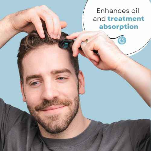 Derma Roller - The Original 540 Microneedles for HAIR, BEARD & SKIN | Microneedling Roller for Men and Women - for Face & Scalp Derma Stamp - FREE STORAGE CASE (Blue, 0.30mm)