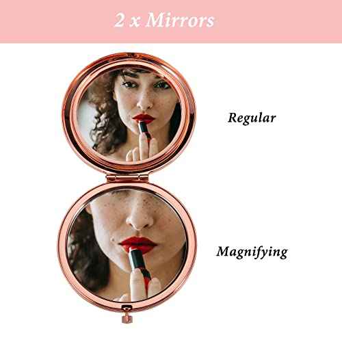 XPENMULBOJA Gift for Mom Mother's Day for Mom Sentimental Gift for Mom Birthday, Mom Christmas Compact Mirror from Daughter, Gifts for Mother's Day