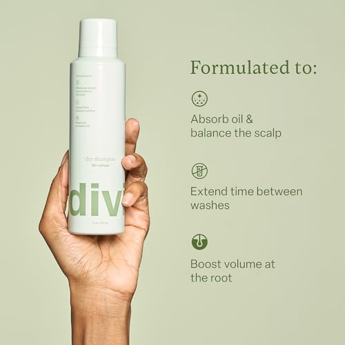 Divi Volumizing Hair Care Set, Includes Full Size Volumizing Shampoo, Conditioner, and Dry Shampoo, Lightweight Hair Care for Fine and Thinning Hair, Adds Volume, Lift, and Bounce, 3 Piece Set