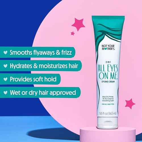Not Your Mother's All Eyes On Me 3-in-1 Hair Styling Cream with UV Protection - Styling Cream for All Hair Types