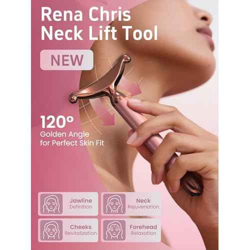 Face Massager Tool/Facial Massager Pro: Electric Lifting Device for Face & Neck - Anti-Aging Skin Firming, Reducing Wrinkles/Dark Circles - at-Home Facial Sculptor
