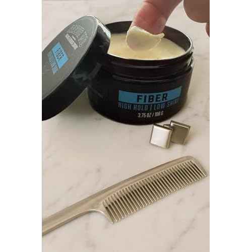 Razor MD Men's Hair Styling Fiber with High Hold Low Shine Matte Finish, Travel Size Water-Based Non-Greasy Hair Putty for Strong Texturized Look and Modern Styling, 2 oz