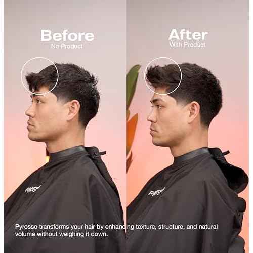 Sea Salt Spray for Men ? Volumizing Hair Texture Mist with Dead Sea Salt & Argan Oil, Lightweight Matte Finish, Adds Volume & Thickness, 6.8 fl oz