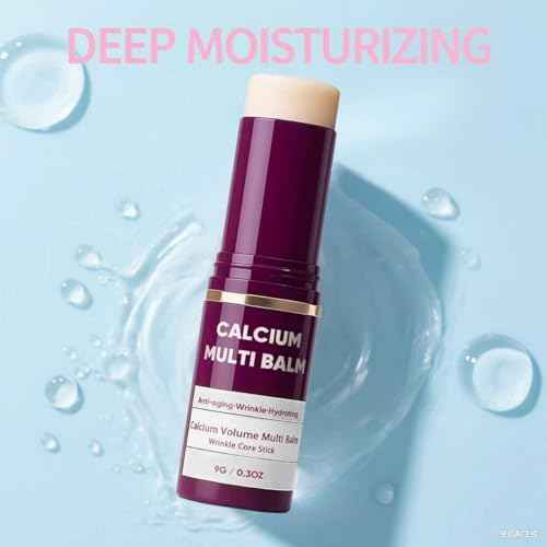 2Pcs Calcium Multi Balm Anti-Aging Face Cream | Calcium Multi Balm for Wrinkles & Sagging Skin | Intensive Repair, Firming & Hydrating Moisturizer for Face, Eyes & Neck