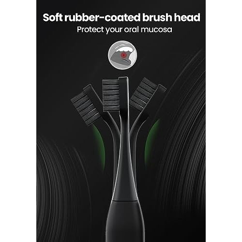 Allegro Luxury Premium Polished Metal Sonic Toothbrush M1,Ivory Gold