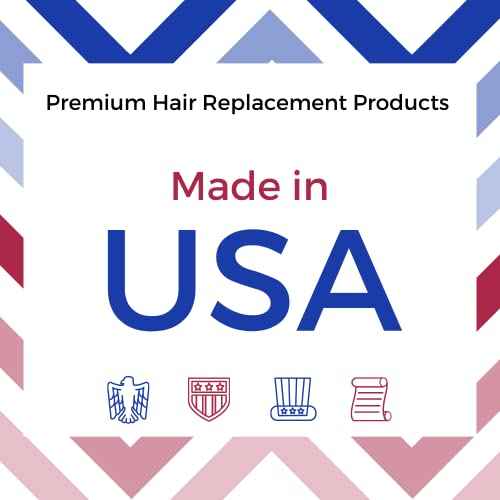 Sunshine Tape Hyper Hold Hairpiece Wig Tape (72 Pieces) | CC Curve | Made in USA | Double Sided Adhesive Tape for Toupee Lace Front Wig | Ultra Hold Waterproof Strips