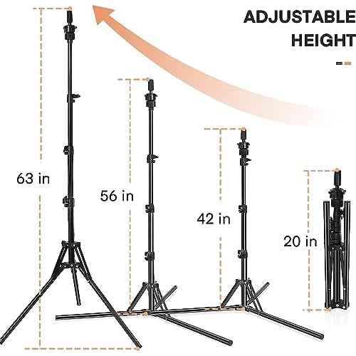 Mannequin Head Stand, Adjustable Wig Stand, Reinforced Metal Mannequin Head Stand for Cosmetology Hairdressing Training