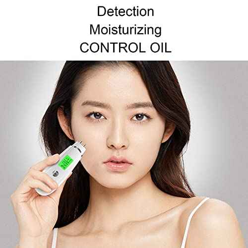 Skin Analyzer, Tester Detector Skin Oil Content Analyzer Skin Water Oil Tester Digital LCD Display Precision Water Oil Tester