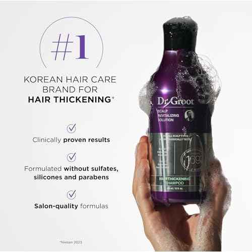 Dr. Groot Hair Essentials Set for Hair Loss, Thinning Hair, Hair Repair and Growth with Biotin and Rosemary, Clinically Tested, Scalp Treatment