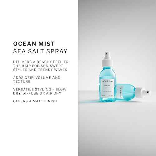 SACHAJUAN Ocean Mist Sea Salt Spray, Wave, Texture, Grip & Volume for Texturizing Beach Waves, Matte Finish